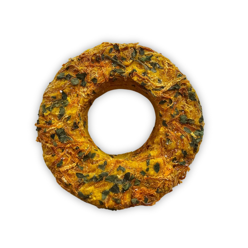 Kuřecí donut s mrkví z domácí pekárny