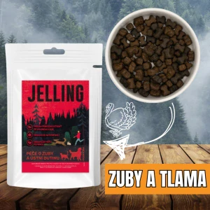 Funkční pamlsek Jelling péče o zuby 70g