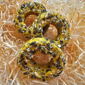 Dýňový donut s hovězím masem z domácí pekárny