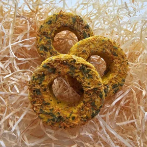Kuřecí donut s mrkví z domácí pekárny