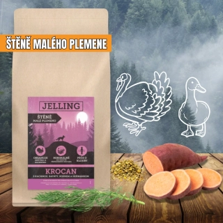 KROCAN S KACHNOU, BATÁTY, KOPREM A HEŘMÁNKEM - ŠTĚNĚ MALÉHO PLEMENE