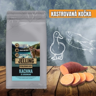 KACHNA SE SARDINKAMI - KASTROVANÁ KOČKA VŠECH PLEMEN 